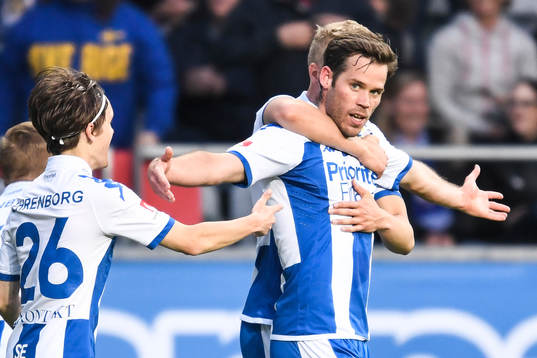 IFK Göteborgs Emil Salomonsson jublar
