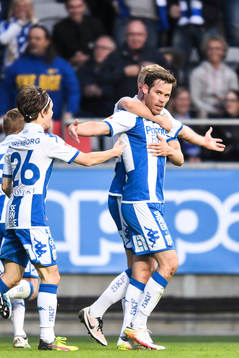 IFK Göteborgs Emil Salomonsson jublar