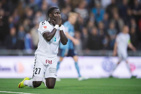 Kalmars Papa Alioune Diouf deppar