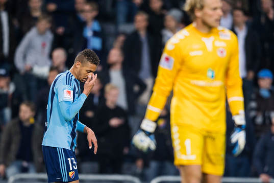 Djurgårdens Mathias Ranegie deppar