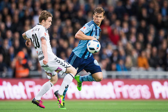 Kalmars Carl Johansson och Djurgårdens Jesper Karlström