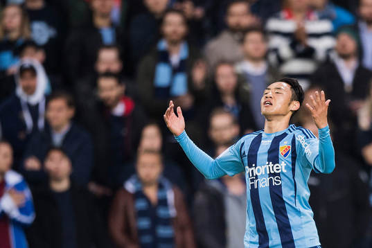 Djurgårdens Seon-Min Moon reagerar
