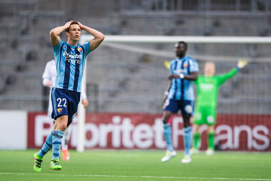 Djurgårdens Jesper Karlström deppar