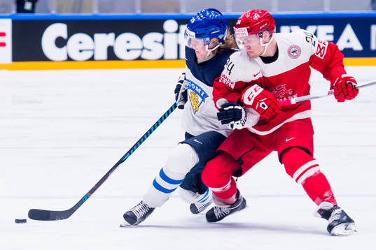 Finlands +funder ishockeymatchen i Ishockey-VM mellan