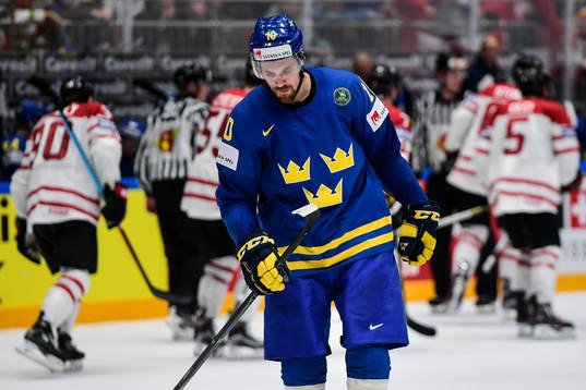 Sveriges Johan Fransson deppar
