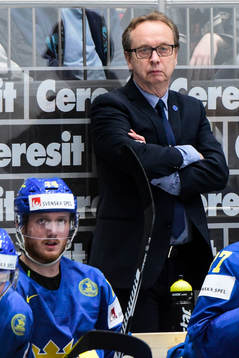 Sveriges förbundskapten Pär Mårts