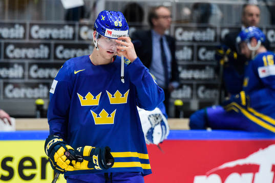 Sveriges Andre Burakovsky deppar