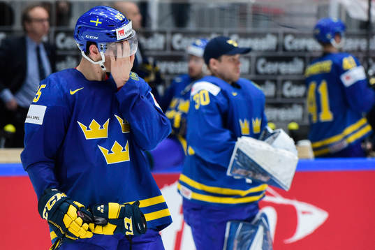 Sveriges Andre Burakovsky deppar