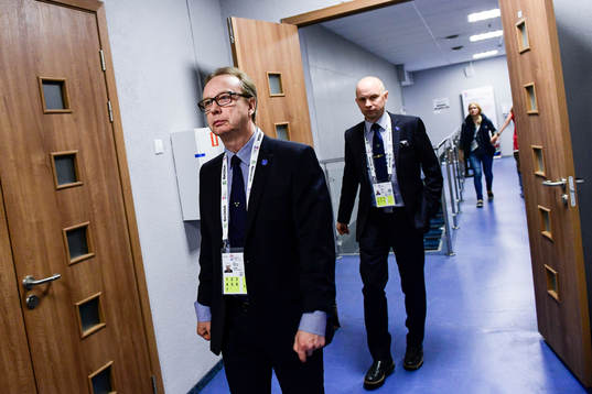 Sveriges förbundskapten Pär Mårts