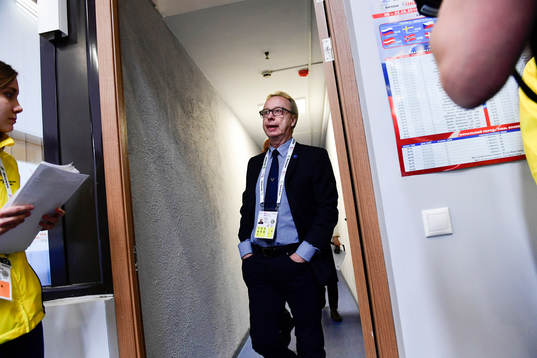 Sveriges förbundskapten Pär Mårts