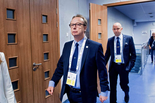 Sveriges förbundskapten Pär Mårts påväg till