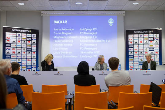 Sveriges förbundskapten i fotboll Pia Sundhage