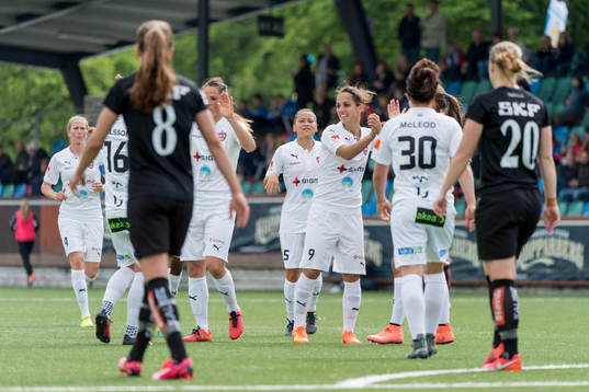 Rosengårds Nataša Andonova jublar