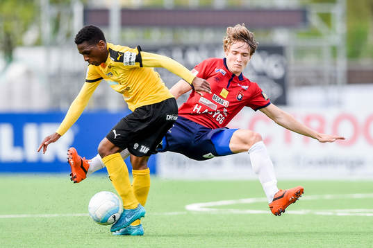 Örgrytes Jakob Lindström och Frejs Dida Rashidi