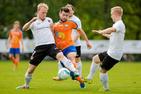 Hittarps Johan Wester och Vejbys Albin Subasic
