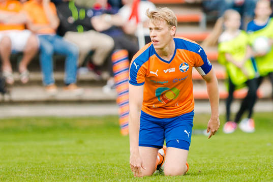 Vejbys Linus Martinsson nickar