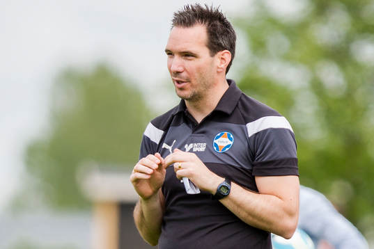 Vejbys tränare Patrik Svensson-Stoltz