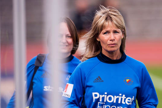 Djurgårdens tränare Yvonne Ekroth