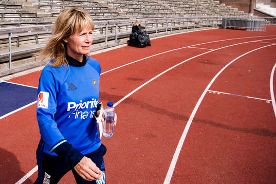 Djurgårdens tränare Yvonne Ekroth