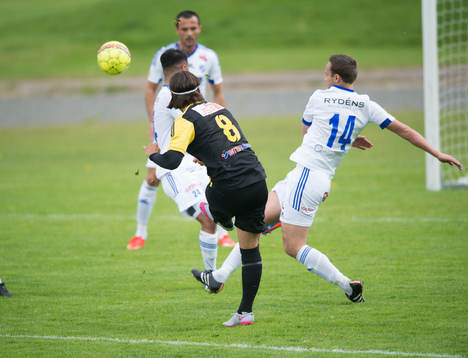 i matchen i division 2 mellan IFK Hässleholm och IFK Berga