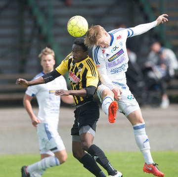 IFK Hässleholms Kojo Annor i matchen i division 2 mellan