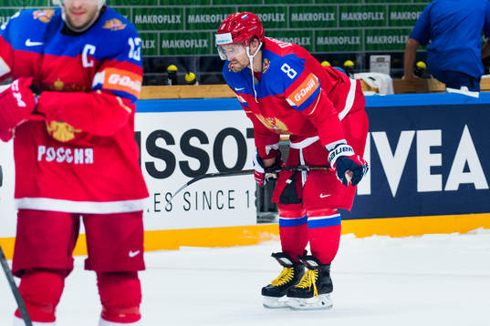Rysslands Alexander Ovechkin deppar