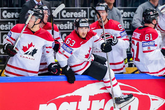 Kanadas Brad Marchand jublar