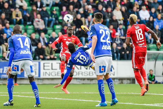 Sundsvalls Noah Sonko Sundberg gör mål