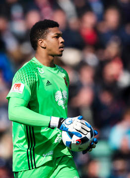 Östersunds målvakt Jamal Blackman