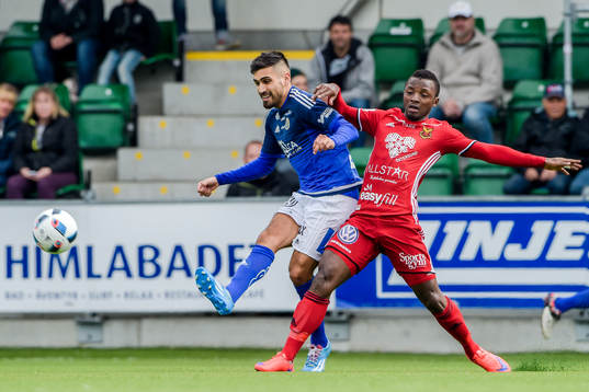 Sundsvalls Stefan Silva och Östersunds Monday Samuel