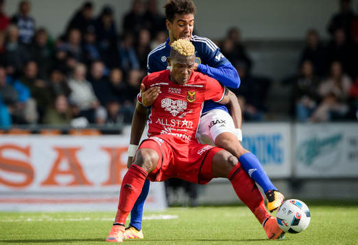 Östersunds Abdullahi Gero och Sundsvalls Noah Sonko