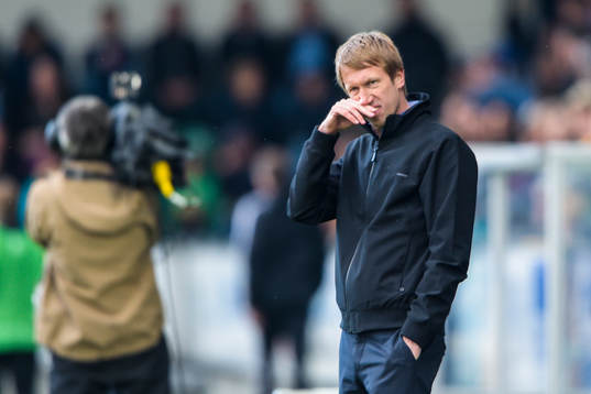 Östersunds tränare Graham Potter deppar