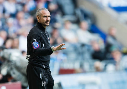 Helsingborgs manager Henrik Larsson