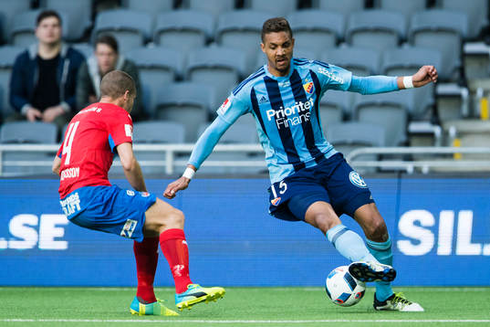 Helsingborgs Christoffer Andersson och Djurgårdens Mathias