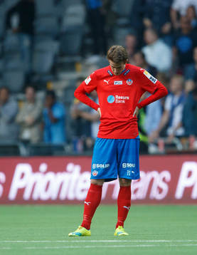 Helsingborgs Adam Eriksson deppar