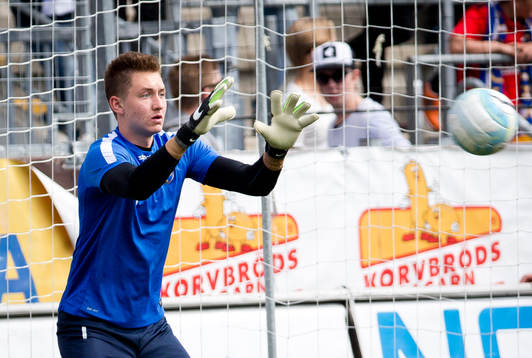 Norrköpings målvakt Andreas Vaikla