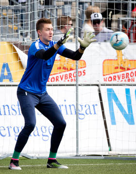 Norrköpings målvakt Andreas Vaikla