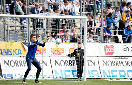 Norrköpings målvakt Andreas Vaikla