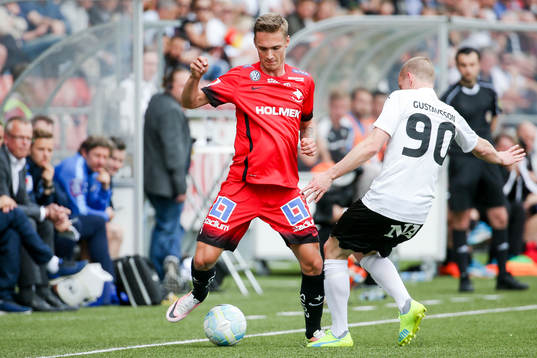 Norrköpings Linus Wahlqvist och Örebros Daniel Gustavsson
