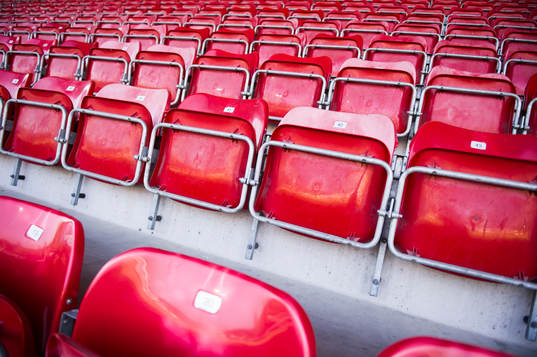Sittplatser på Södertälje Fotbollsarena