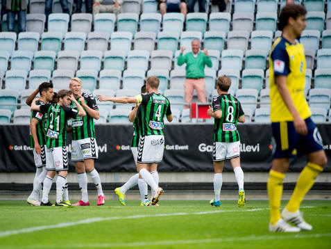GAIS Luka Mijaljevic har gjort 1-0