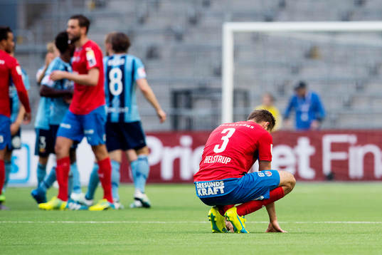 Helsingborgs Frederik Helstrup deppar