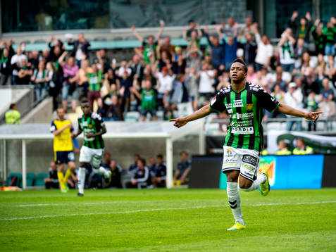 Luther Singh målgörare i fotbollsmatchen i Superettan