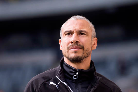 Helsingborgs manager Henrik Larsson