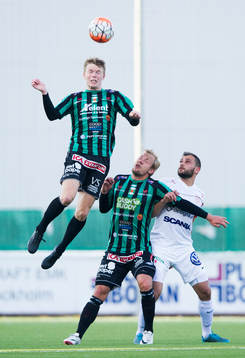 Varbergs Anton Liljenbäck, Sebastian Crona och Assyriskas