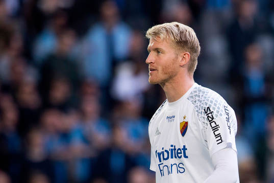 Djurgårdens målvakt Hampus Nilsson