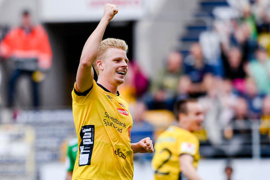 Elfsborgs Per Frick jublar