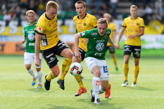 Jönköpings Joakim Karlsson och Elfsborgs Per Frick