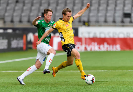 Elfsborgs Anders Randrup och Jönköpings Stian Aasmundsen