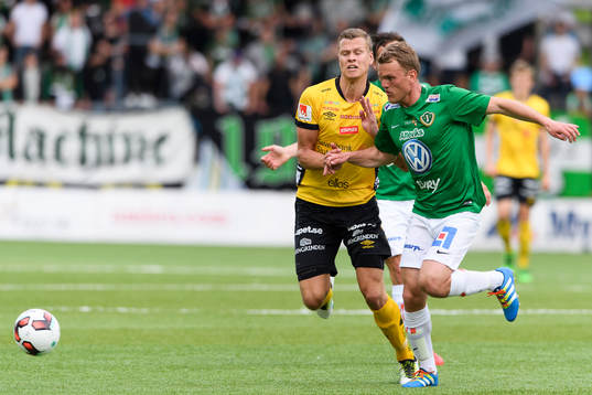 Jönköpings Fredric Fendrich och Elfsborgs Viktor Claesson